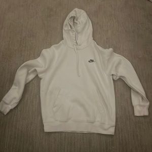 White Nike hoodie